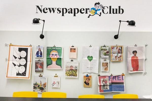 Newspaper Club office