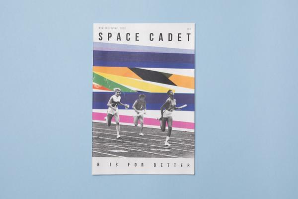Illustrated zine Space Cadet, published by ROBIN SCHEINES & NATALIA OLBINSKI. Printed by Newspaper Club.